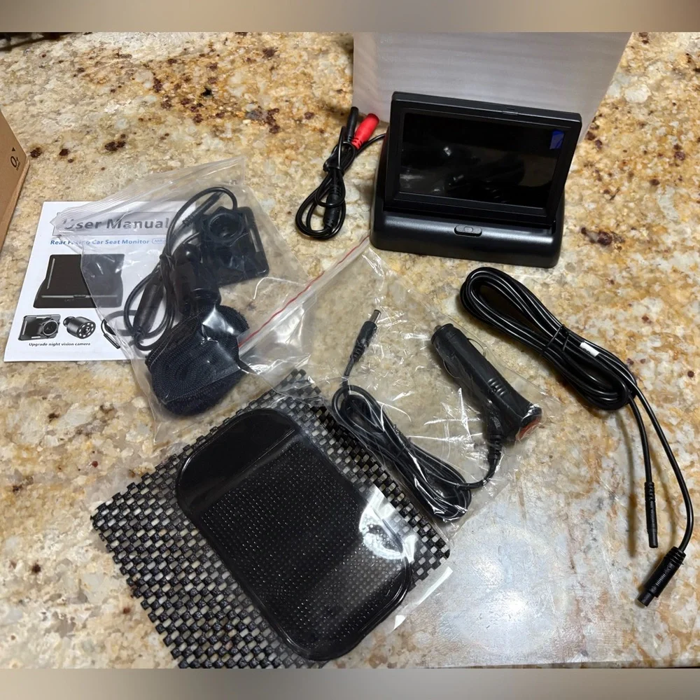 Car seat baby monitor
